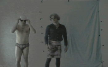 Œuvre contemporaine nommée « self derision is one o' my guide », Réalisée par DAVID SROCZYNSKI