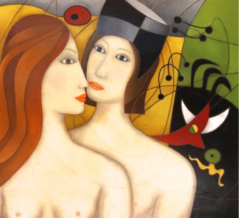 Œuvre contemporaine nommée « J'aime Miro », Réalisée par AUDERSON