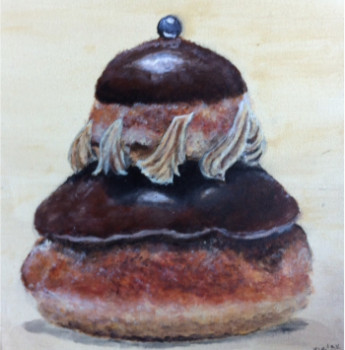 Œuvre contemporaine nommée « Religieuse choxolat », Réalisée par PATRICIA DELEY