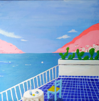Œuvre contemporaine nommée « Vue sur mer », Réalisée par TEDA