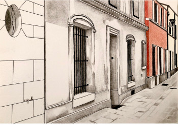 Œuvre contemporaine nommée « Rue des Vignolles », Réalisée par EMMANUEL VIGNOLLE