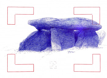 Œuvre contemporaine nommée « lieux de mémoire 2 », Réalisée par FERREIRA-ROCHA / LUARFR