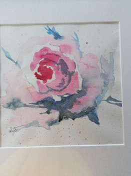 Œuvre contemporaine nommée « Rose eternelle », Réalisée par MUCH