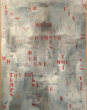 Œuvre contemporaine nommée « MAUX D'AMOUR », Réalisée par CHRISTOPHE CARPENTIER