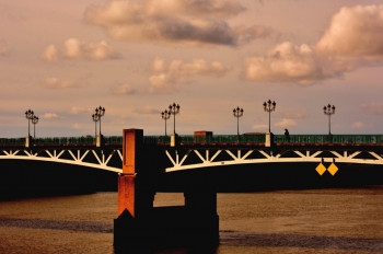 Œuvre contemporaine nommée « un après-midi à toulouse... », Réalisée par PHILIPPE BERTHIER