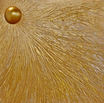 Œuvre contemporaine nommée « Râ », Réalisée par CHRISTELLE DE-VRIESE