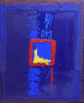 Œuvre contemporaine nommée « Pavé rouge. », Réalisée par JEAN ROCH FOCANT