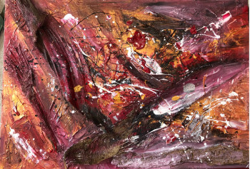 Œuvre contemporaine nommée « A COEUR OUVERT », Réalisée par LB