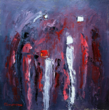 Œuvre contemporaine nommée « Abstrait N°1246 », Réalisée par JEAN-FRANçOIS CLEMENCEAU