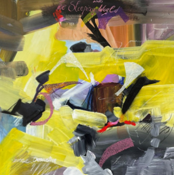 Œuvre contemporaine nommée « Sleeping World », Réalisée par DEMOUSTIER