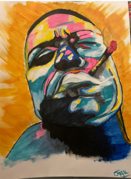 Œuvre contemporaine nommée « Notorious BIG », Réalisée par JUJU