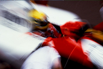 Œuvre contemporaine nommée « Magic Senna. Monaco 1992 », Réalisée par DOMINIQUE LEROY