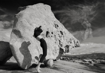 Œuvre contemporaine nommée « rock », Réalisée par THERIN CEDRIC