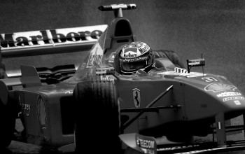 Œuvre contemporaine nommée « Michael Schumacher. Ferrari 2 », Réalisée par DOMINIQUE LEROY