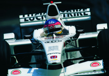 Œuvre contemporaine nommée « Jacques Villeneuve. Bar Honda 1 », Réalisée par DOMINIQUE LEROY