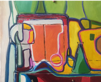 Œuvre contemporaine nommée « L’aura des choses », Réalisée par PHILIPPE LOUGUET