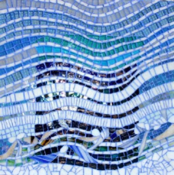 Œuvre contemporaine nommée « "Canicule" », Réalisée par ATELIER ANDAMENTO MOSAIQUES