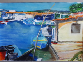 Œuvre contemporaine nommée « La Pointe Courte (Sète) », Réalisée par JEAN-FRANçOIS MALET