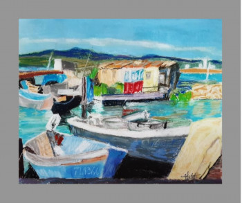 Œuvre contemporaine nommée « La Pointe Courte 4 (Sète) », Réalisée par JEAN-FRANçOIS MALET