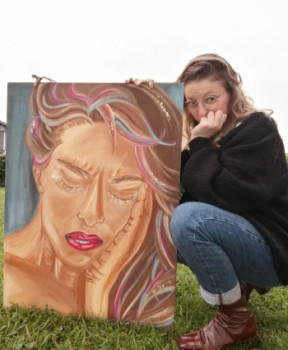 Œuvre contemporaine nommée « La muse », Réalisée par L'ATELIER DE SUZY