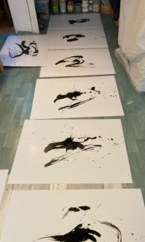 Œuvre contemporaine nommée « Création état », Réalisée par NICOLAS D