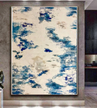 Œuvre contemporaine nommée « Ocean », Réalisée par CAROLINE JAYON