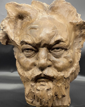 Œuvre contemporaine nommée « Captain Achab », Réalisée par STEPHANE PICARD