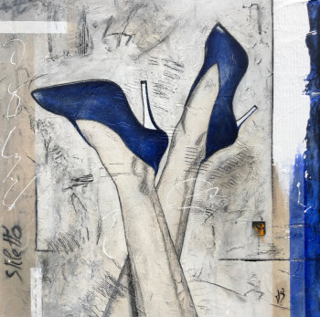 Œuvre contemporaine nommée « STILETTO 20 01 », Réalisée par JCBESSON