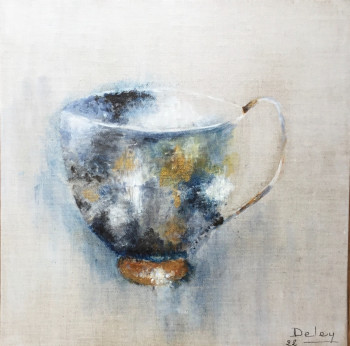 Œuvre contemporaine nommée « La tasse », Réalisée par PATRICIA DELEY