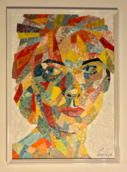 Œuvre contemporaine nommée « Mosaic Elle », Réalisée par PIERRE JOSEPH