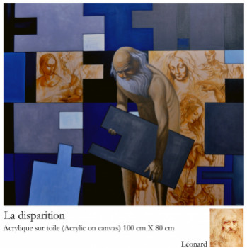 Œuvre contemporaine nommée « La Disparition », Réalisée par FISH