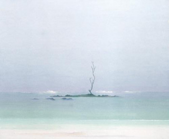 Œuvre contemporaine nommée « La mousson à l'île maurice », Réalisée par MARTHE BRILMAN