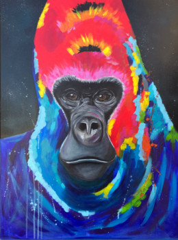 Œuvre contemporaine nommée « Gorilla », Réalisée par VEVECREATION