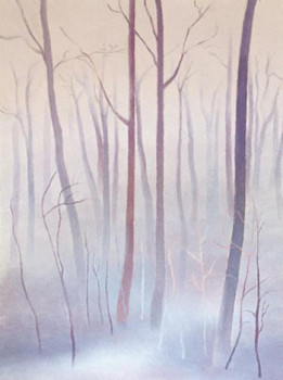 Œuvre contemporaine nommée « forêt de Compiègne », Réalisée par MARTHE BRILMAN