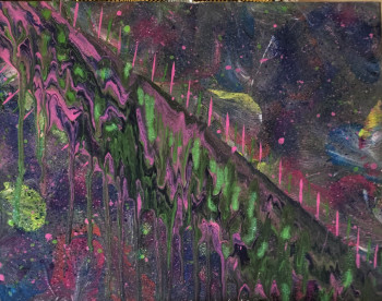 Œuvre contemporaine nommée « La nature des fées », Réalisée par LINDA L'âME