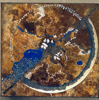 Œuvre contemporaine nommée « « ma terre » », Réalisée par CIRISVELL