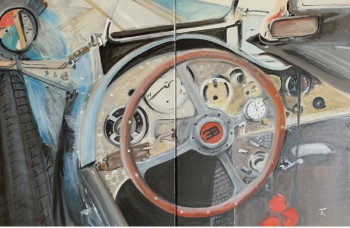 Œuvre contemporaine nommée « Bugatti Type », Réalisée par FRANçOIS RENé