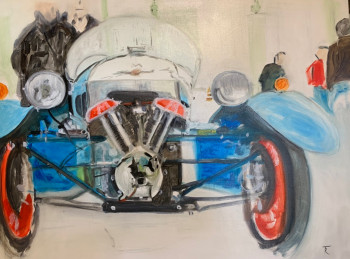 Œuvre contemporaine nommée « Morgan 3 Wheeler », Réalisée par FRANçOIS RENé