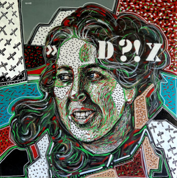 Œuvre contemporaine nommée « portrait de Dona », Réalisée par SPASP