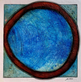 Œuvre contemporaine nommée « Lua de cobre », Réalisée par JANE GRIECO