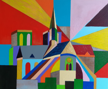 Œuvre contemporaine nommée « Notre Dame de Paris », Réalisée par STéPHANE CANTIN