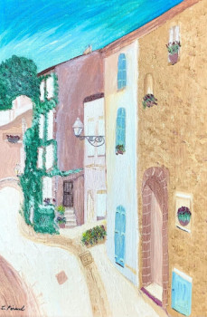 Œuvre contemporaine nommée « Le Beausset 1 », Réalisée par FLORENCE FéRAUD-AIGLIN