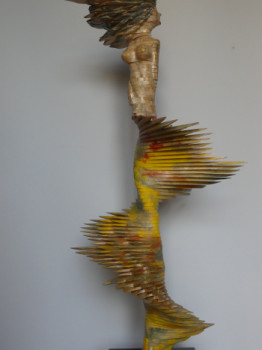 Œuvre contemporaine nommée « Après avoir guidé le peuple , Marianne rentre à la maison. sm 726 », Réalisée par JEAN PAUL BOYER