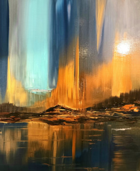 Œuvre contemporaine nommée « Les reflets », Réalisée par SEVEDEN