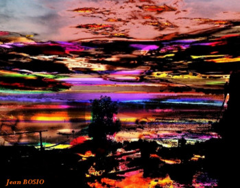 Œuvre contemporaine nommée « LANDOFEERIO », Réalisée par BOSIO