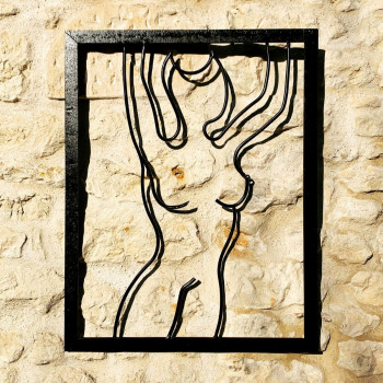 Œuvre contemporaine nommée « Silhouette déesse apaté », Réalisée par ANTHONY REYSSET