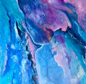 Œuvre contemporaine nommée « Peinture acrylique 4949 », Réalisée par JACQUES LEROY