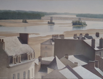 Œuvre contemporaine nommée « La Loire où les toits? », Réalisée par DARMSTADTER