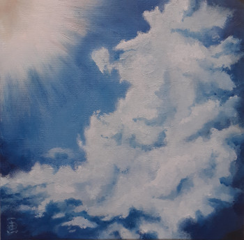 Œuvre contemporaine nommée « Cloud », Réalisée par GRIFTER