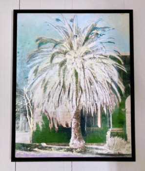 Œuvre contemporaine nommée « Le palmier royal », Réalisée par GWENAëLLE LE MéE